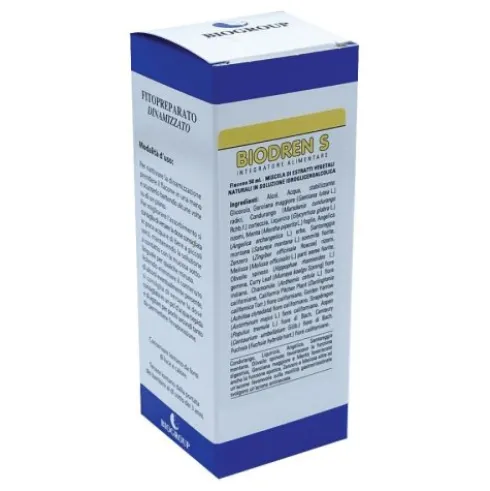 Biogroup Biodren S Soluzione Idrogliceroalcolica per Drenaggio 50ml