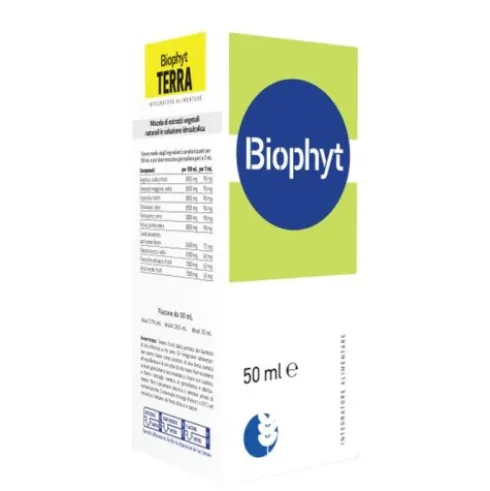 Biogroup Biophyt Terra Integratore Alimentare per Digestione 50ml