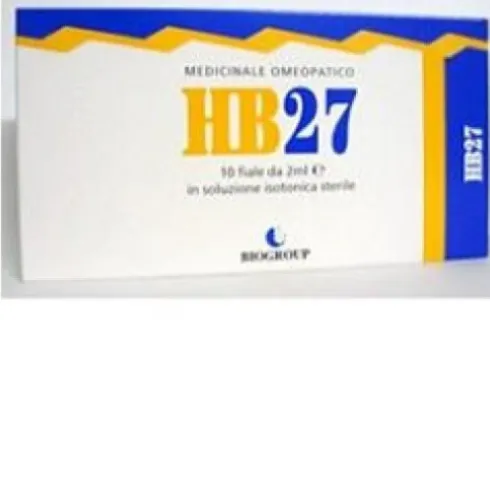 Biogroup HB 27 Contradol: Medicinale Omeopatico in Fiale, 10 Fiale da 2 ml