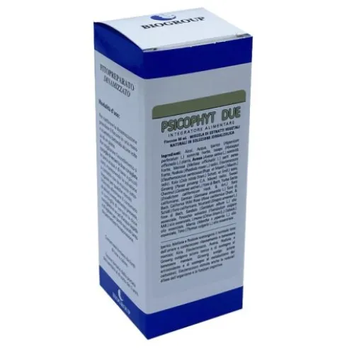 Biogroup Psicophyt Due Sol Ial Integratore per Equilibrio Psico-Fisico 50ml