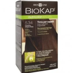 Biokap Nutricolor Delicato 5.34 Castano Chiaro Miele Tinta Capelli