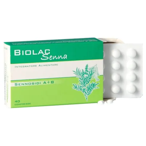 BIOLAC Senna 40 Compresse 12mg ANG.