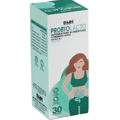 Bio Medical Healthcare Probyolacto Integratore Alimentare per Flora Intestinale 30 Capsule