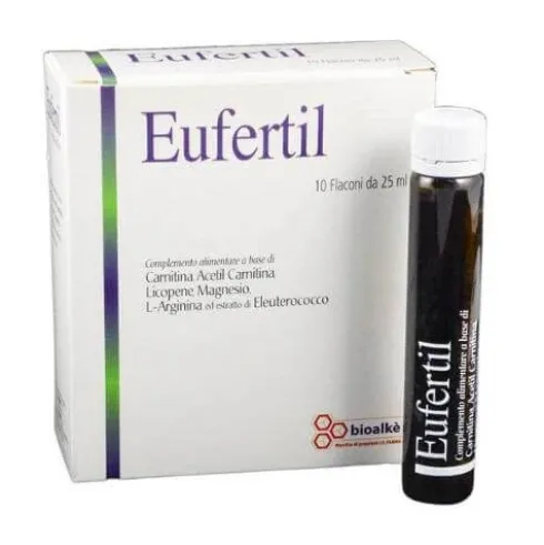 Bionativa Eufertil Integratore Alimentare per Stanchezza 10 Flaconi da 25ml