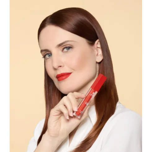 Bionike Defence Color Comfort Mat Rossetto 706 - Rossetto liquido effetto mat - Colore geranium - 4,5 ml