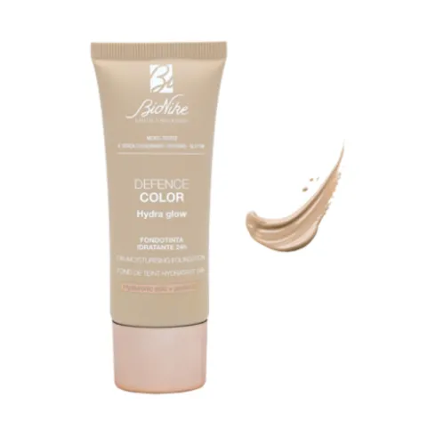Bionike Defence Color Hydra Glow Fondotinta SPF15 102 - Fondotinta idratante effetto glow - Colore creme - 30 ml