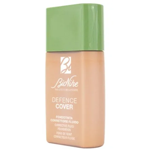Bionike Defence Cover Fondotinta Correttore Fluido SPF30 103 - Fondotinta antimperfezioni ad alta coprenza - Nuance beige - 40 ml