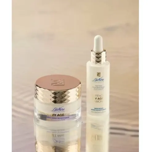 Bionike Defence My Age Diamond Crema Dermo-Ricostituente - Crema viso nutriente antietà per pelle matura - 50 ml