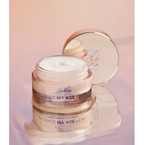 Bionike Defence My Age Pearl Crema Viso Giorno - Crema rivitalizzante per prime rughe - 50 ml