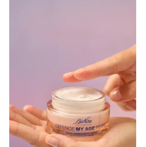 Bionike Defence My Age Pearl Crema Viso Giorno - Crema rivitalizzante per prime rughe - 50 ml