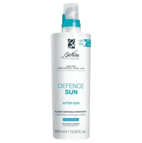 Bionike Defence Sun Doposole Idratante - Fluido idratante doposole per viso e corpo - 400 ml