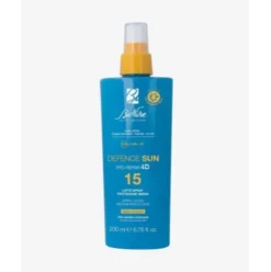 Bionike Defence Sun Latte Spray Solare SPF15 - Protezione solare media per il corpo - 200 ml