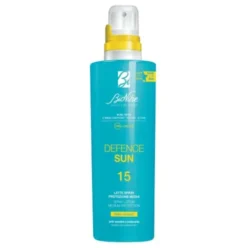 Bionike Defence Sun Latte Spray Solare SPF15 - Protezione solare media per il corpo - 200 ml