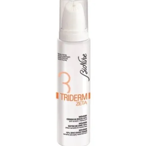 Bionike Triderm Mousse Ossido di Zinco Lenitiva, Riparatrice 100ml