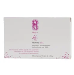 Biopur Mamma DHA Integratore Multivitaminico per Gravidanza e Allattamento, 30 Compresse