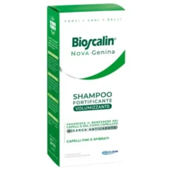 Bioscalin NovaGenina Shampoo Fortificante Volumizzante - Ideale per capelli deboli di uomo e donna - 200 ml