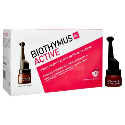 BIOTHYMUS AC ACTIVE 10 Fiale Active Anticaduta Donna