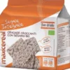 Biotobio Crackers di Segale Integrale con Sesamo Bio 200g