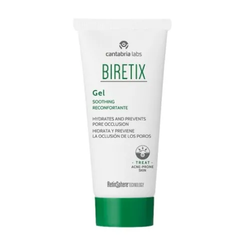 Biretix Gel Idrogel per Pelle Acneica Esfoliante e Lenitivo 50ml
