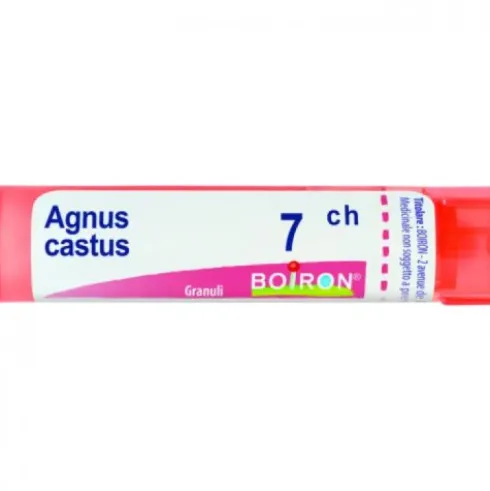 Boiron Agnus Castus 7CH Granuli Omeopatici per disturbi sessuali tubo da 4g