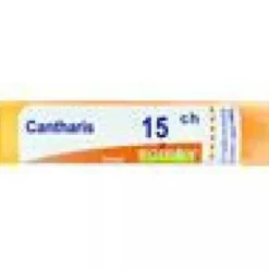 Boiron Cantharis 15CH Granuli Omeopatici per Ansia e Infiammazioni 4g