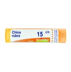 Boiron China Rubra 15CH Granuli Omeopatici contro Debolezza, Stanchezza - Tubo 4g