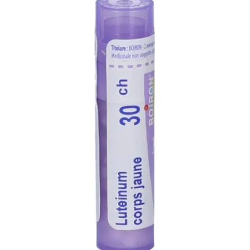 Boiron Luteinum 30CH Granuli Omeopatici per Disturbi Mestruali 4 g