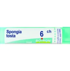 Boiron Spongia Tosta 6CH Granuli Omeopatico in Tubo da 4g