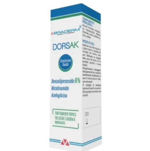 Braderm Dorsak Spray Trattamento Acne Schiena Leggera e Moderata 100ml