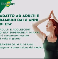 Buscopan - Per mal di pancia e dolori addominali - 40 compresse rivestite 10 mg