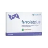 Carepharm Ferrolat Integratore Alimentare Ferro, Folato e Vitamina C 20 Capsule