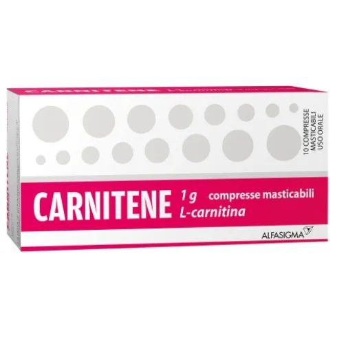 Carnitene*10Compresse Mast 1g