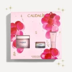 Caudalie Cofanetto di Natale 2025 Resveratrol Lift - Crema Cashmere 50 ml + Crema Tisana della Notte 15 ml + Trattamento liftante occhi 5 ml