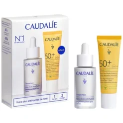 Caudalie Cofanetto Vinoperfect Siero + Vinosun Fluido Solare Viso SPF50+ - Siero antimacchie 30 ml + Fluido solare viso 20 ml - Edizione 2025