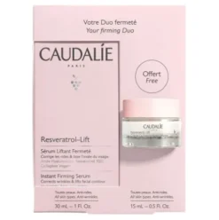 Caudalie Resveratrol Lift Cofanetto Anti rughe - Siero liftante 30 mL + Crema Cashmere ridensificante 15 mL