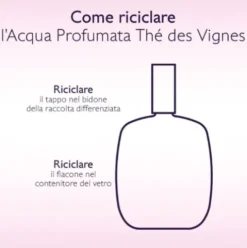 Caudalie Thé des Vignes Acqua Profumata - Profumo sensuale e muschiato - 50 ml