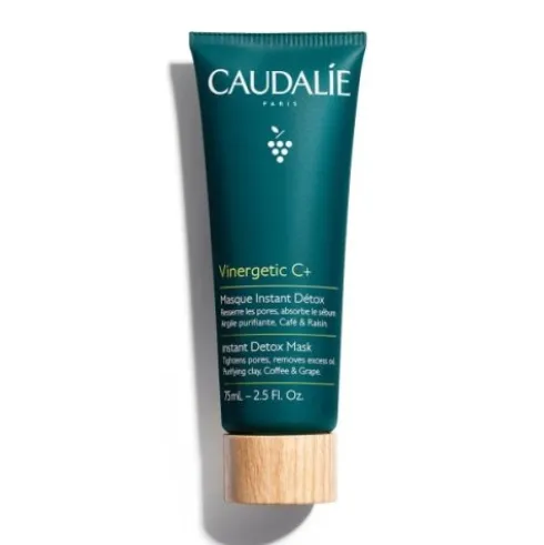 Caudalie Vinergetic Maschera Instant Detox - Maschera viso idratante e detossinante - 75 ml