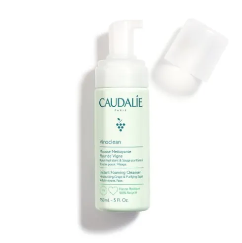 Caudalie Vinoclean Schiuma Detergente - Mousse struccante e purificante - 150 ml