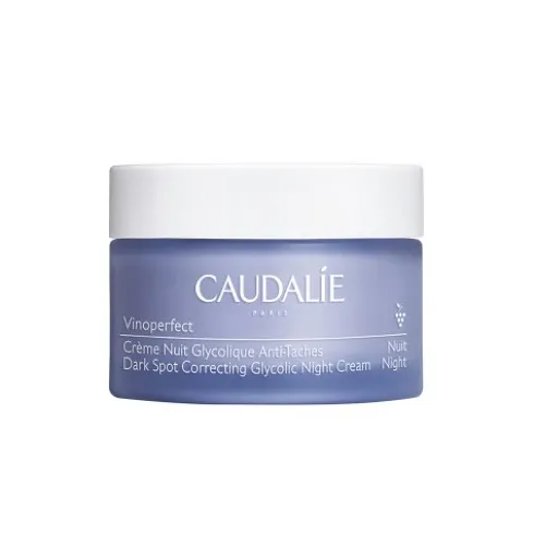 Caudalie Vinoperfect Crema Notte Glicolica Anti-macchie - Crema viso da notte uniformante - 50 ml