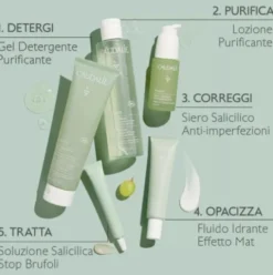 Caudalie Vinopure Fluido Idratante Effetto Mat - Adatto per pelle mista o con imperfezioni - 40 ml