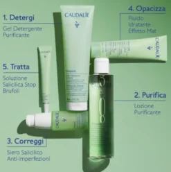 Caudalie Vinopure Lozione Purificante - Adatta per pelle mista e con imperfezioni - 400 ml - Nuovo packaging