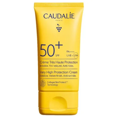 Caudalie Vinosun Crema Solare viso SPF50 - Protezione solare molto alta per il viso - 50 ml - 2026