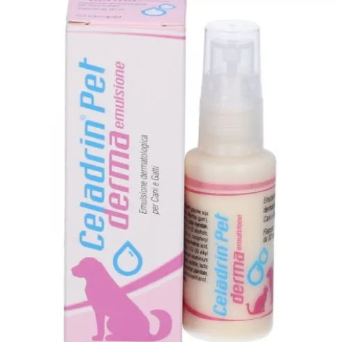 Celadrin Pet Derma Emulsione Dermatologica per Cani e Gatti 30ml