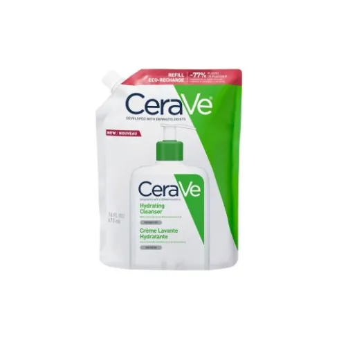 Cerave Refill Detergente Idratante Viso Corpo con Ceramidi e Acido Ialuronico 473ml