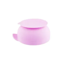 Chicco Ciotola Silicone Rosa con Ventosa per Bambini