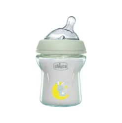 Chicco NaturalFeeling Biberon Vetro 0M+ 150ml Flusso Lento