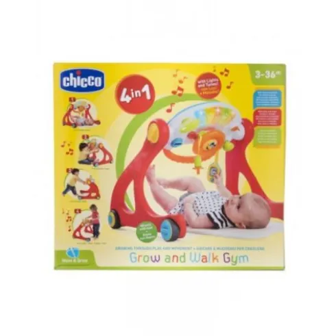 Chicco Palestra Cresci e Cammina 4 in 1 Multigioco