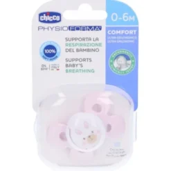 Chicco Physioforma Comfort Ciuccio Silicone Bambina 0-6 Mesi