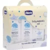 Chicco Set Bagno Baby Moments con Bagnoschiuma, Shampoo e Colonia