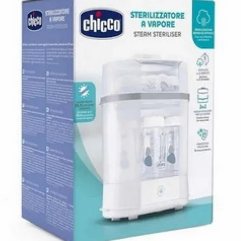 Chicco SterilNatural 2in1 Sterilizzatore a Vapore per Biberon